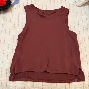 Lululemon Athletica Dark Red Tank Top